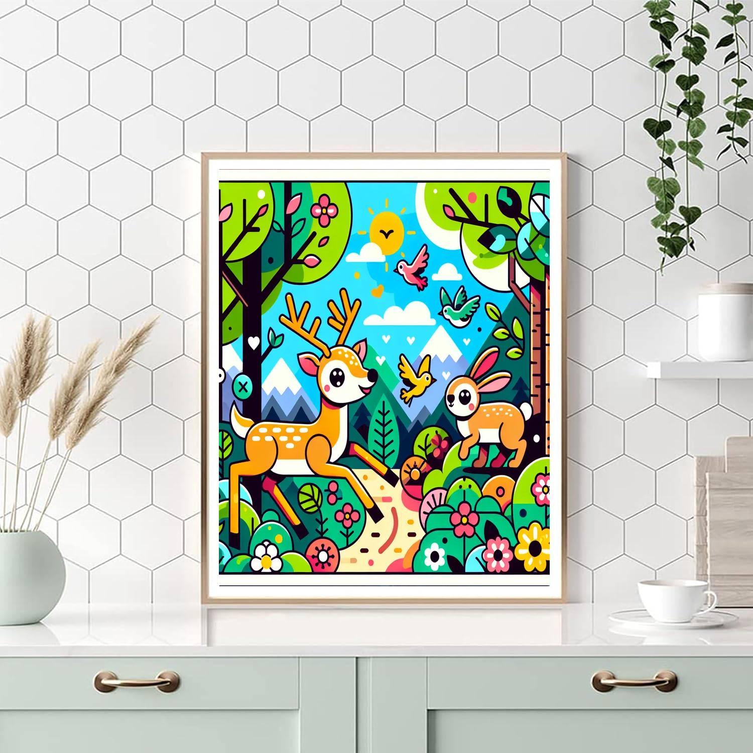 Nature Explorer Paint By Numbers Art