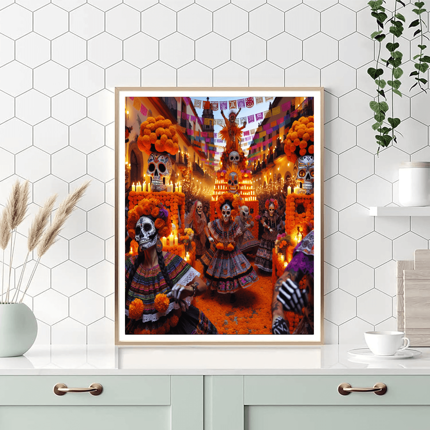 Día De Los Muertos - Oaxaca, Mexico Paint By Number