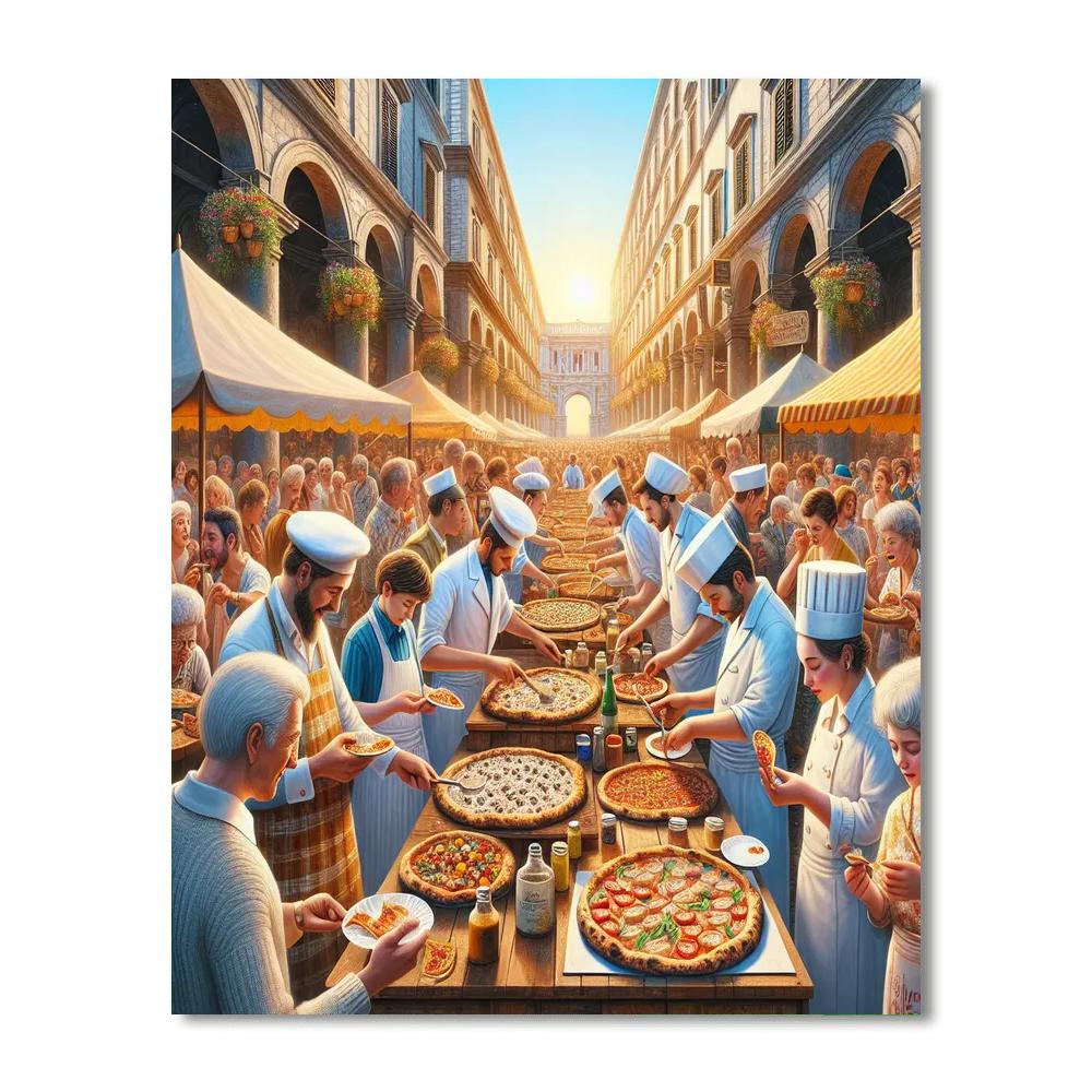 Pizzafest - Naples Painting Number Kit