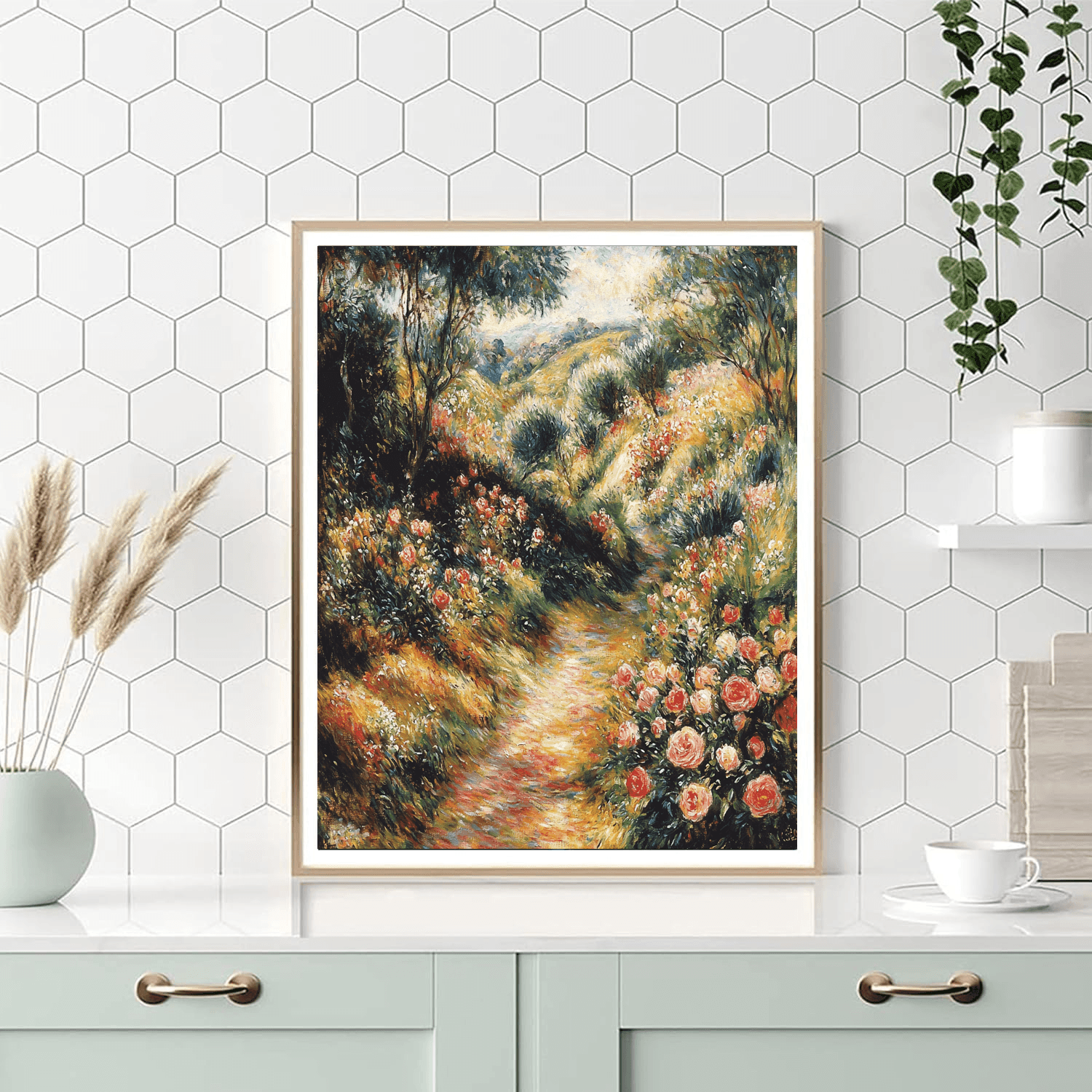 Pierre-Auguste Renoir Inspired Rays Of Spring  Paint By Numbers Art