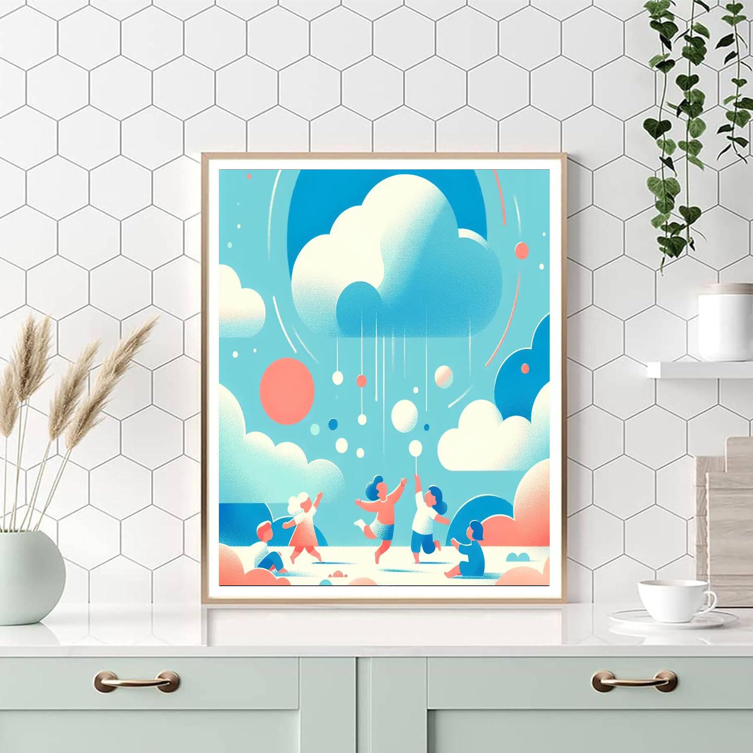 Cloudland Adventures Painting Number Kit