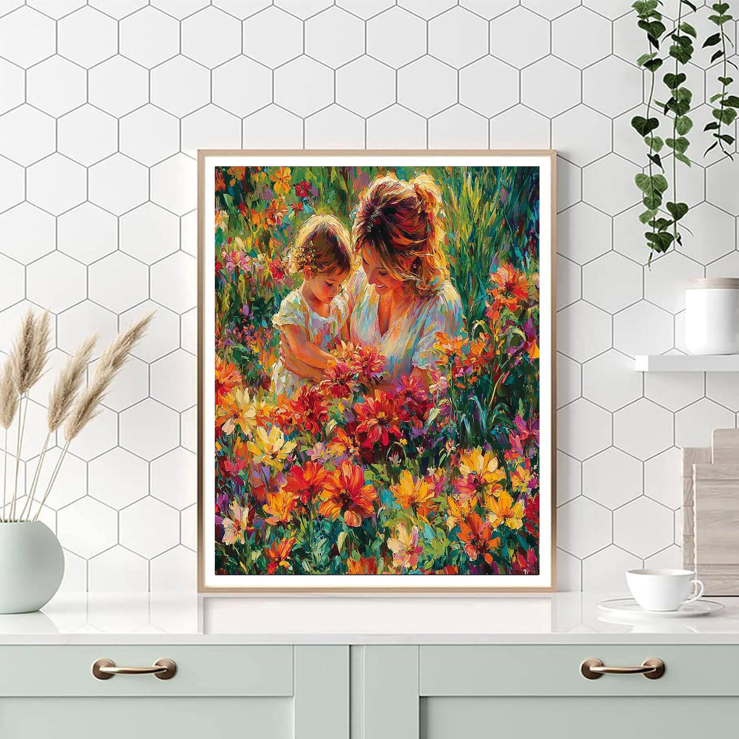 Bountiful Blossoms Numbered Painting Kits