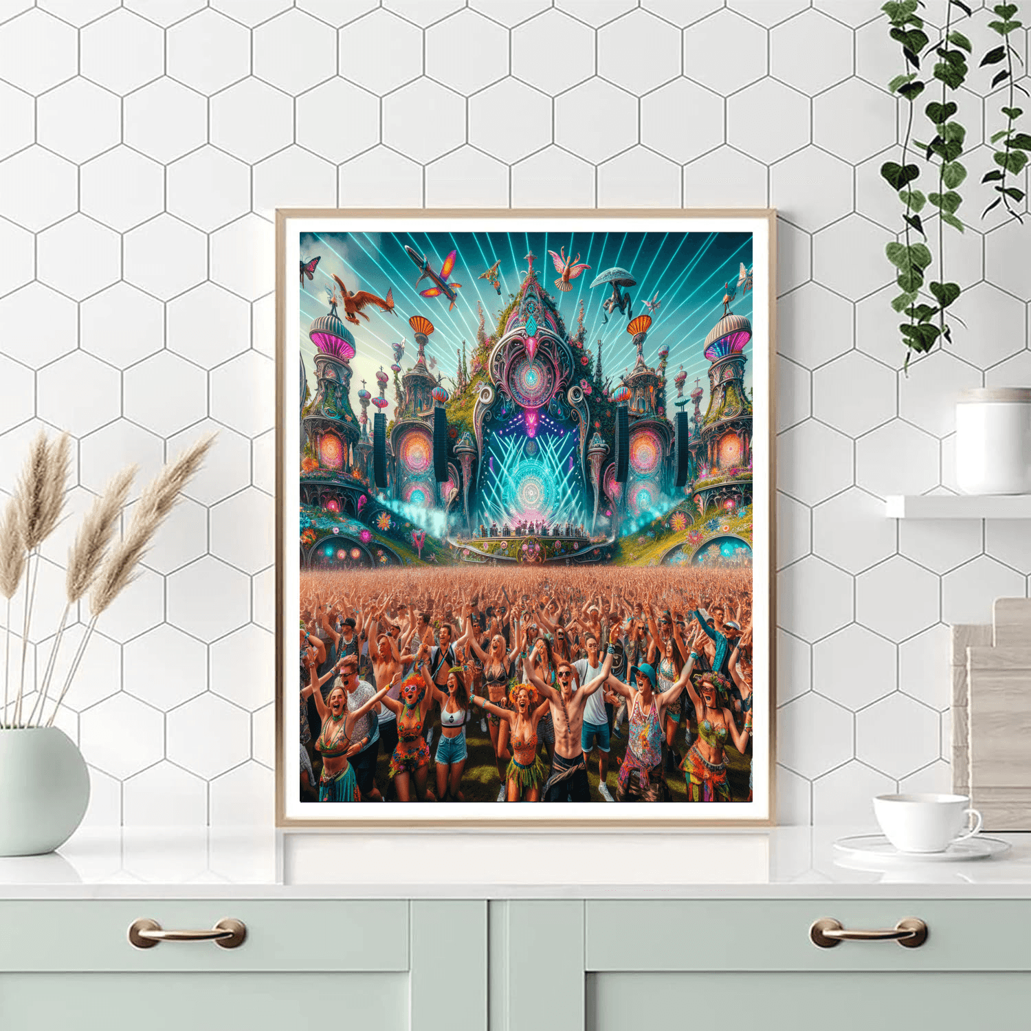 Tomorrowland - Belgium Paint By Color