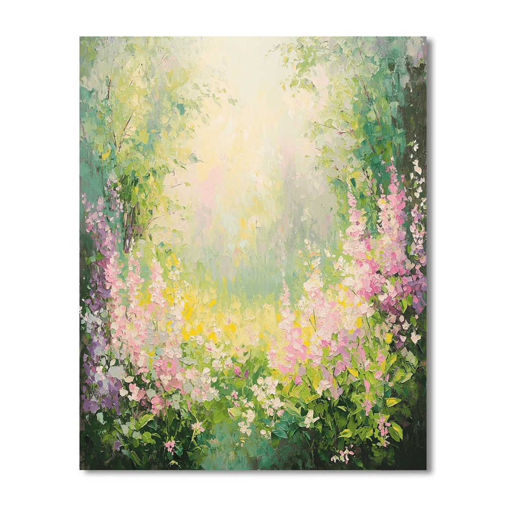 Claude Monet Inspired Blooming Beauty  Paint By Numbers