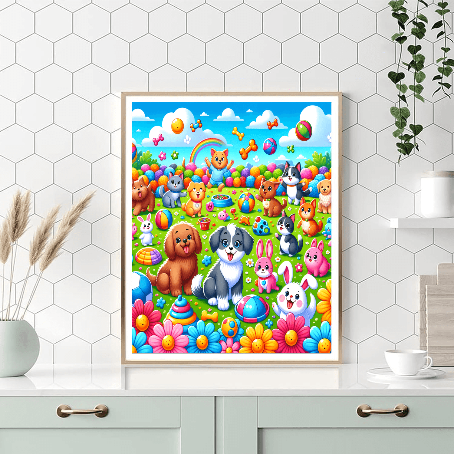Whimsical Pet Adventures Paint By Numbers Kits