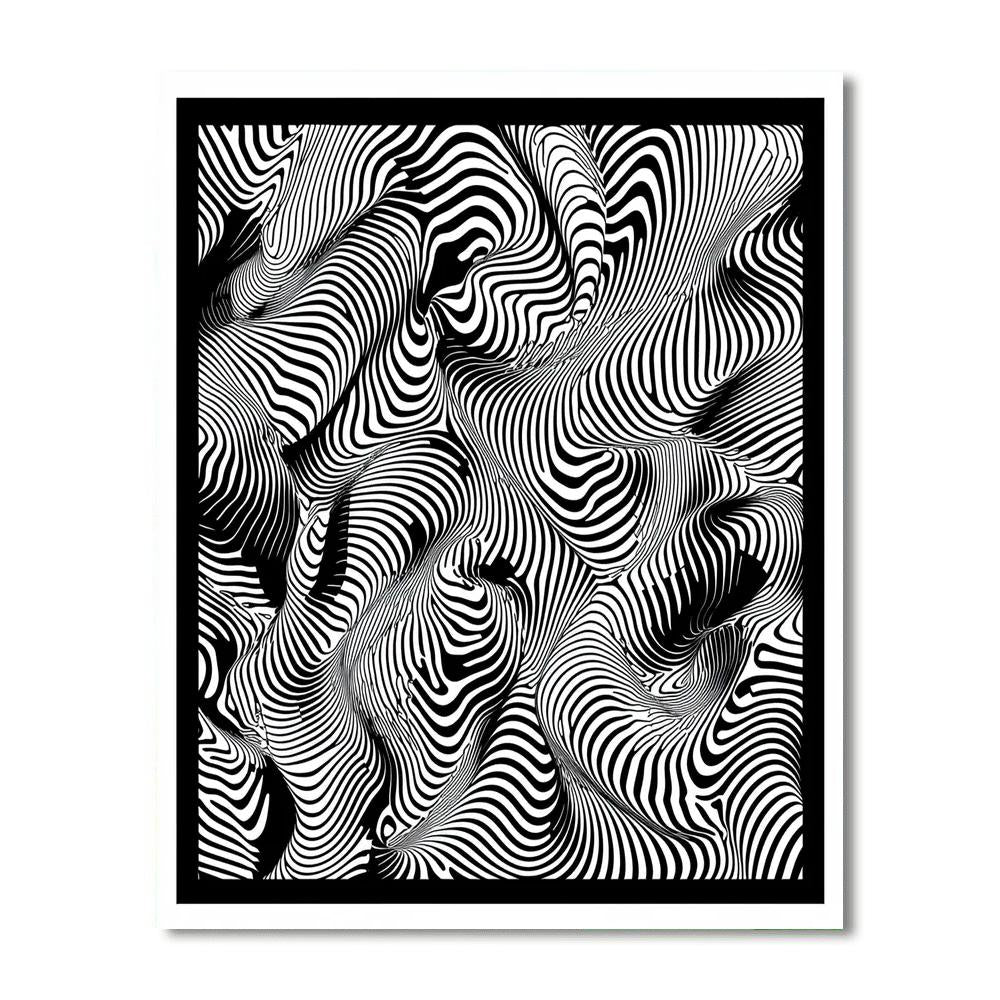 M.C. Escher Inspired Perpetual Motions  Numbered Painting Kits