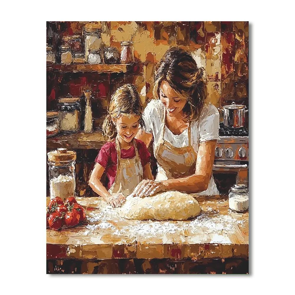 Baking Memories Painting Number Kit