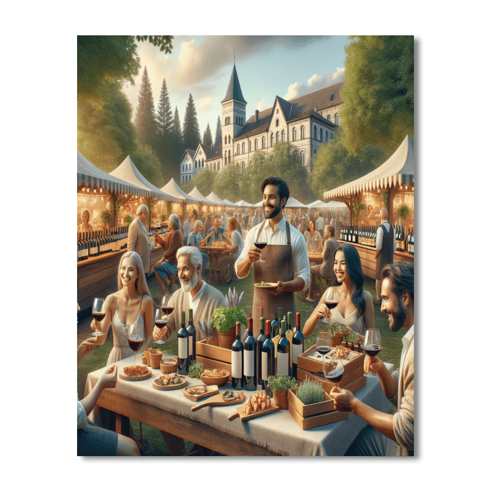 Tampere Wine Festival - Finland Paint By Number