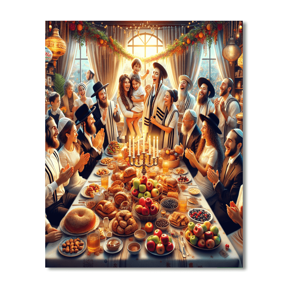 Rosh Hashanah - Israel Paint By Number