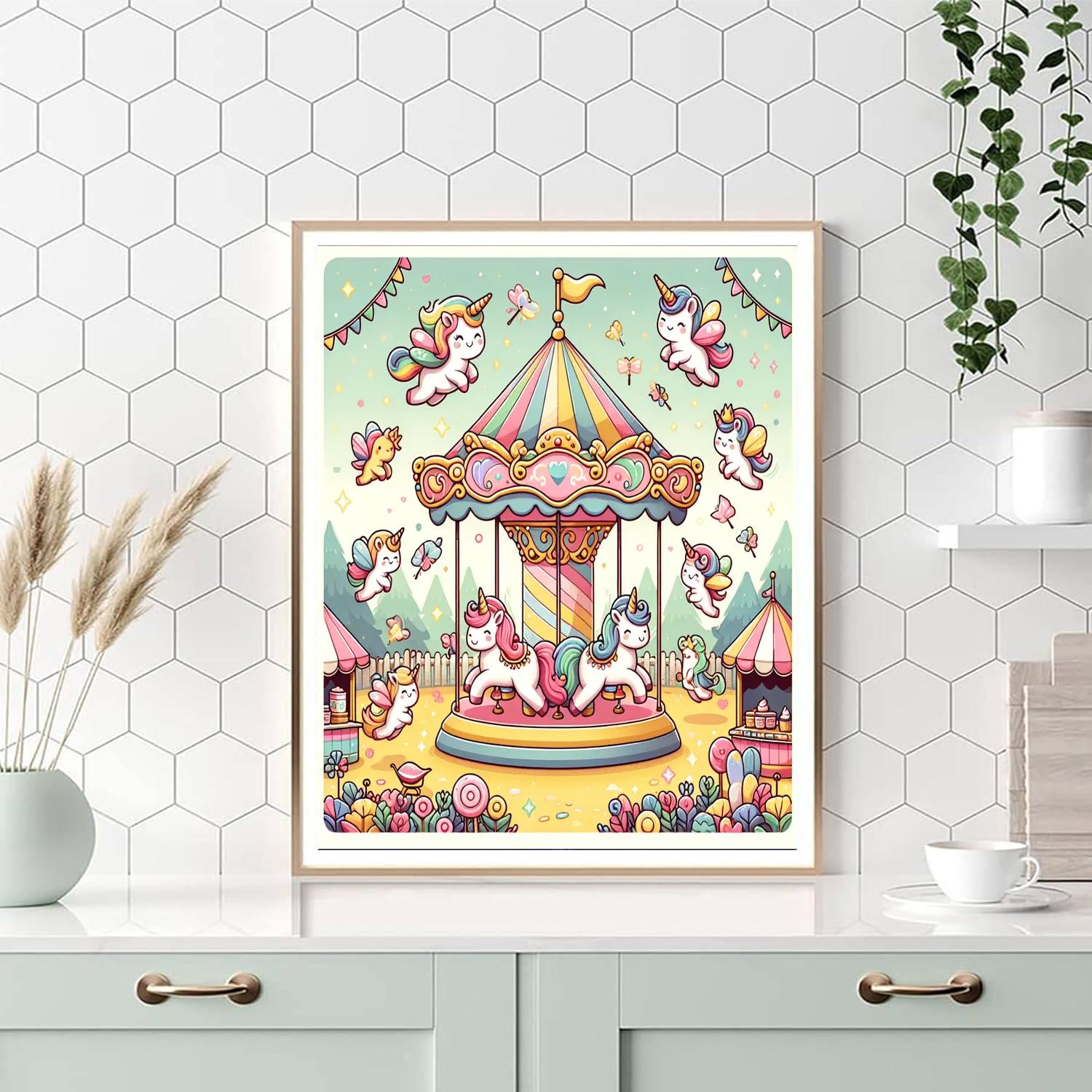 Fantasy Fair Number Painting