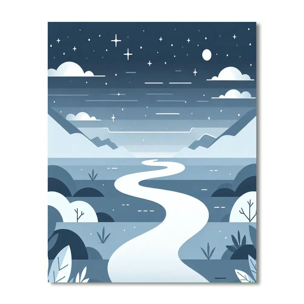 Twinkling Trails Numbered Painting Kits