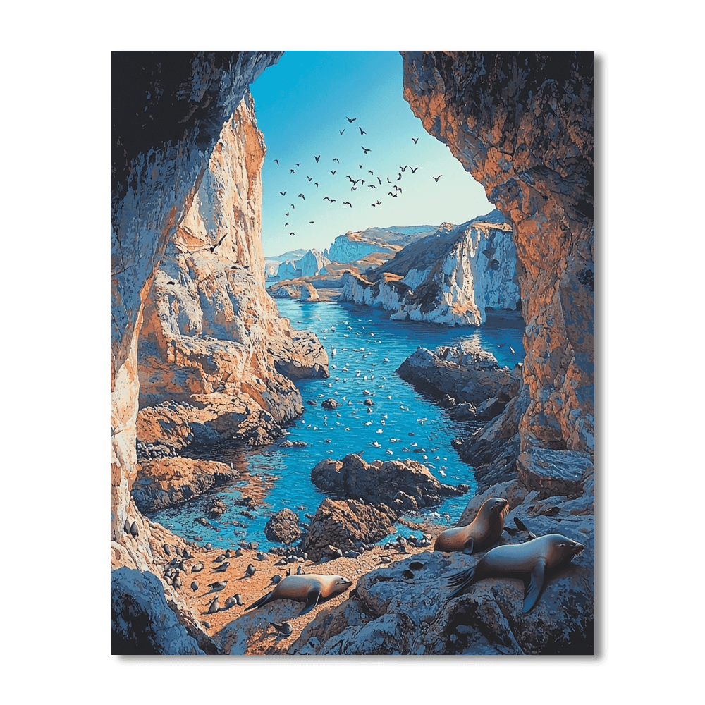 Ballestas Islands - Paracas Numbered Painting Kits