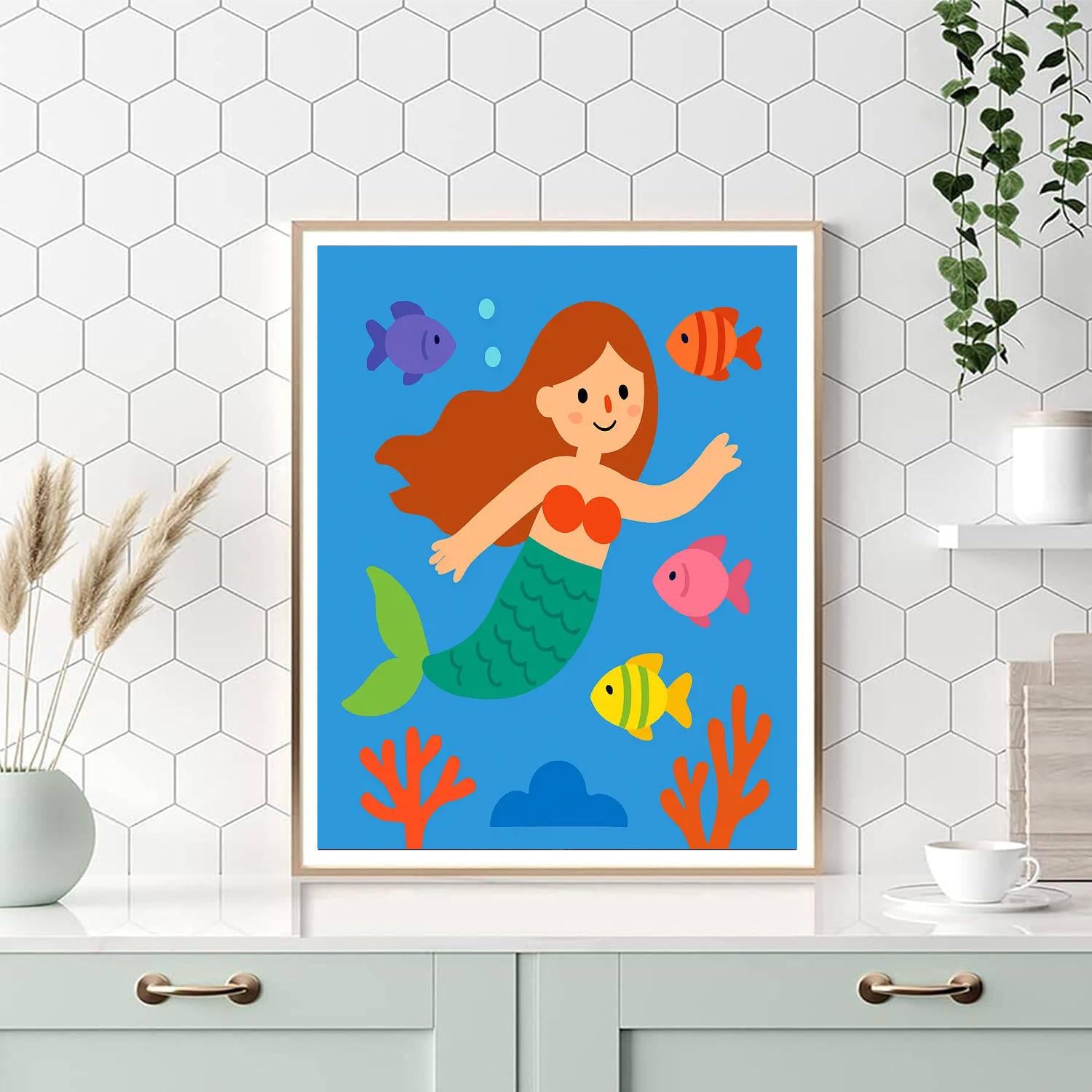 Mermaid Adventure Paint By Color