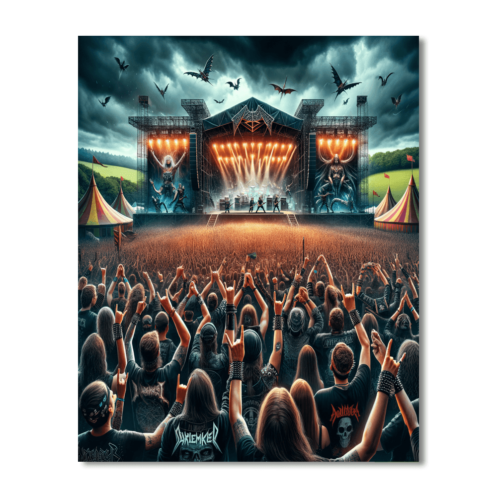 Wacken Open Air - Germany Numbered Painting Kits