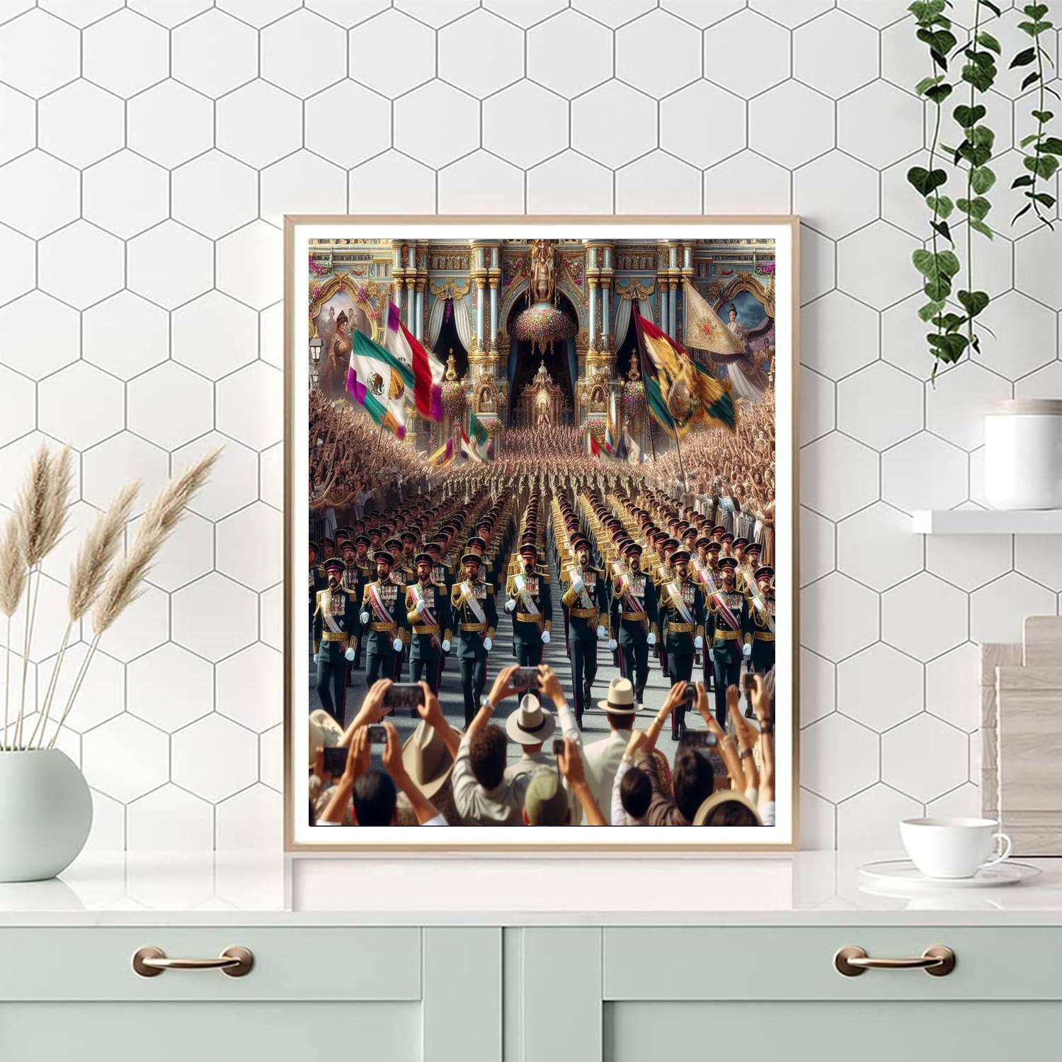 Queen’s Birthday Parade Paint By Numbers Art