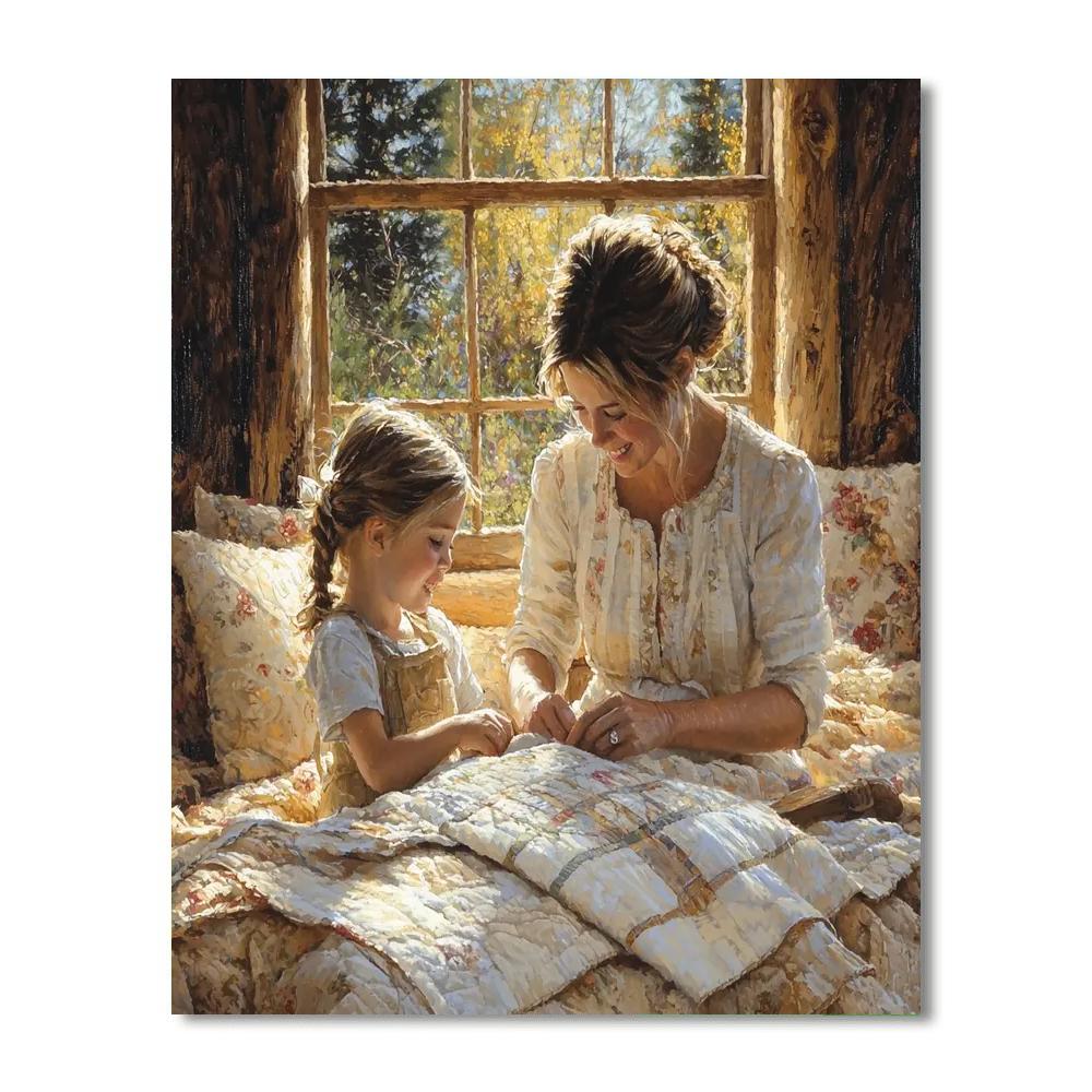 The Love Quilt Paint By Numbers