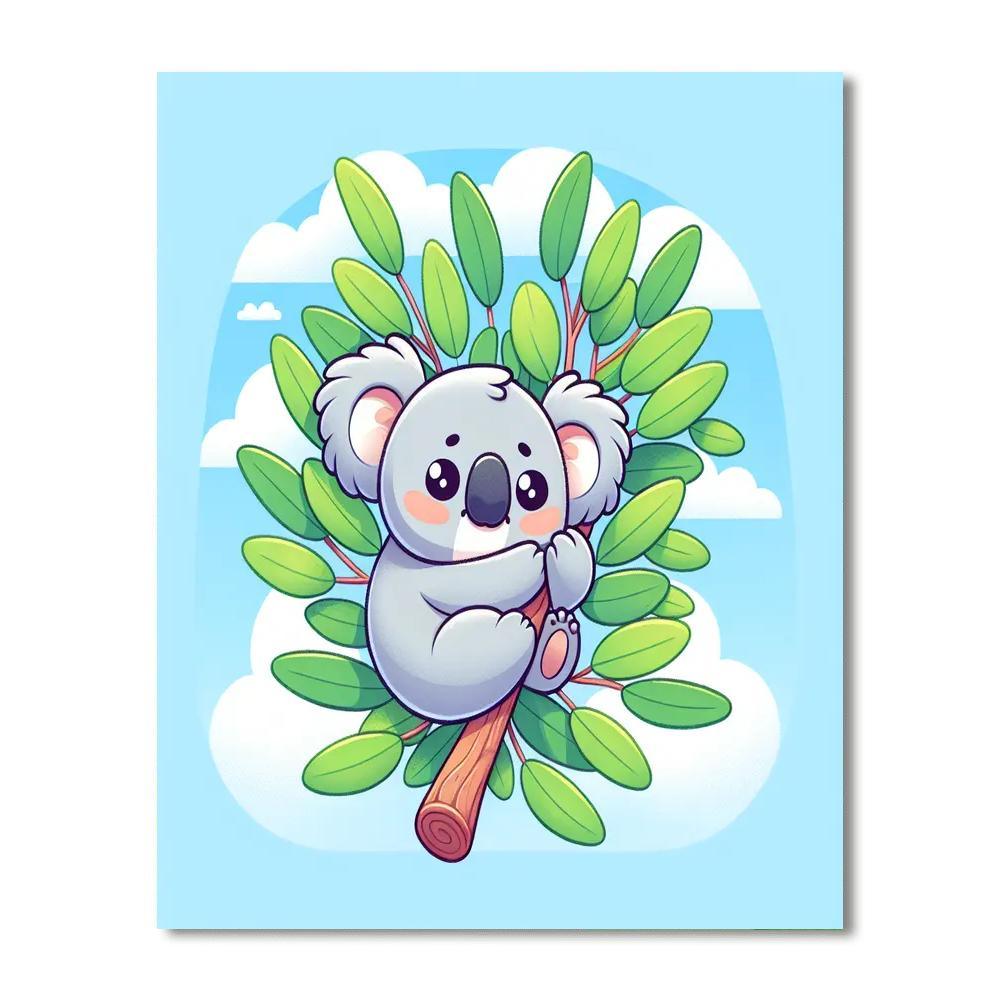 Adorable Koala Paint By Number