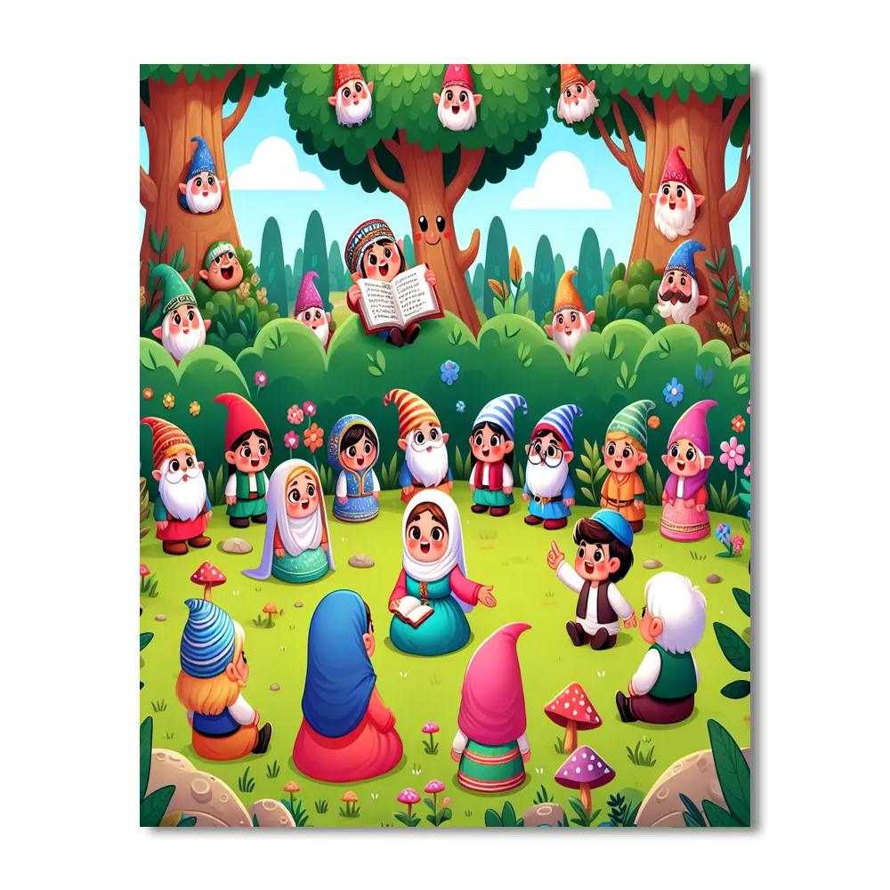 Mystic Forest Adventures Numbered Painting Kits