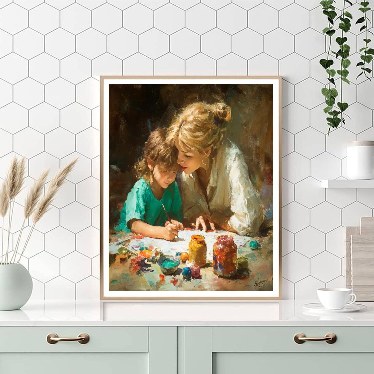 Gifts Of The Heart Number Painting