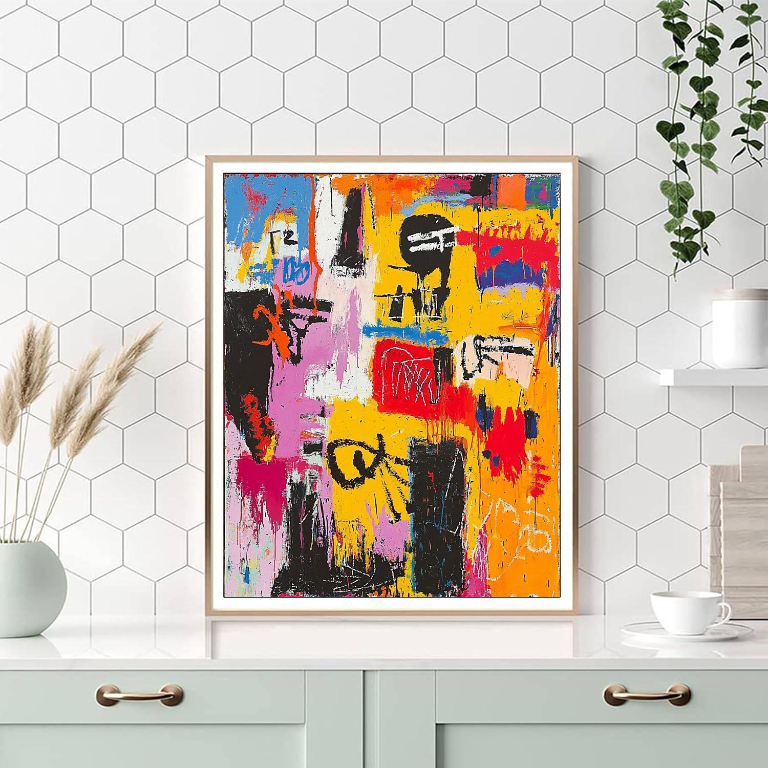 Jean-Michel Basquiat Inspired The Language Of Colors  Paint By Numbers Kits