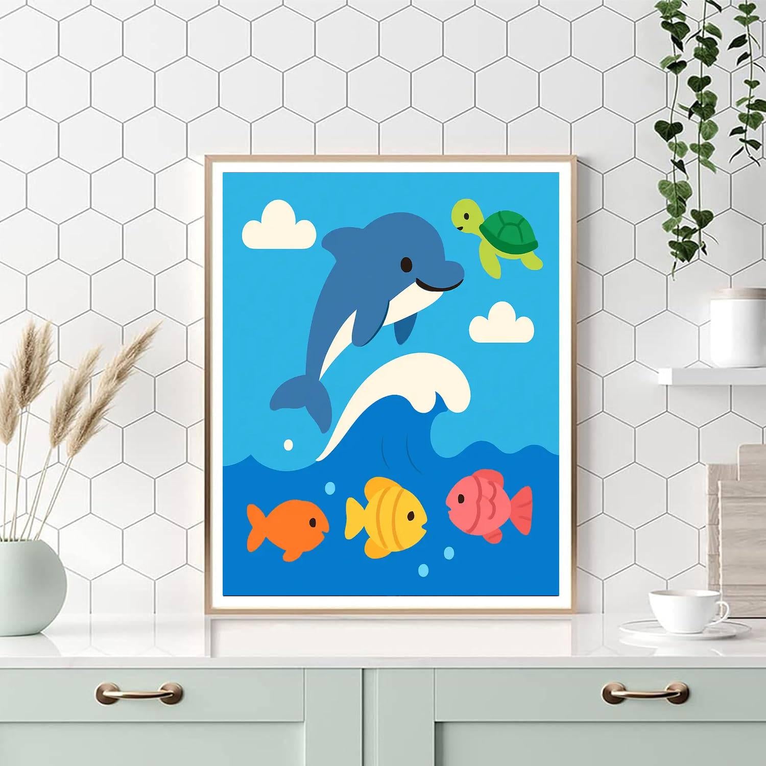 Ocean Wonders Explorer Paint By Numbers Art