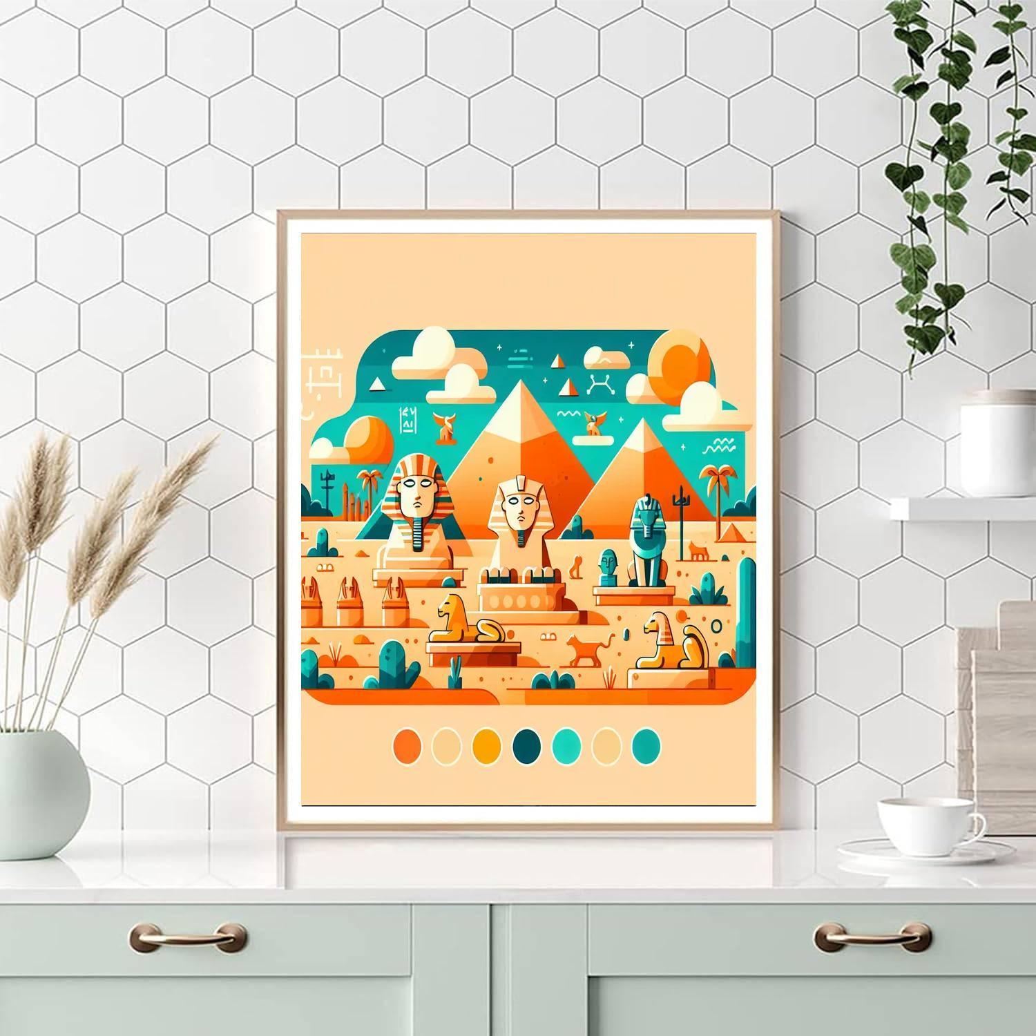 Journey Through Ancient Egypt Paint By Number