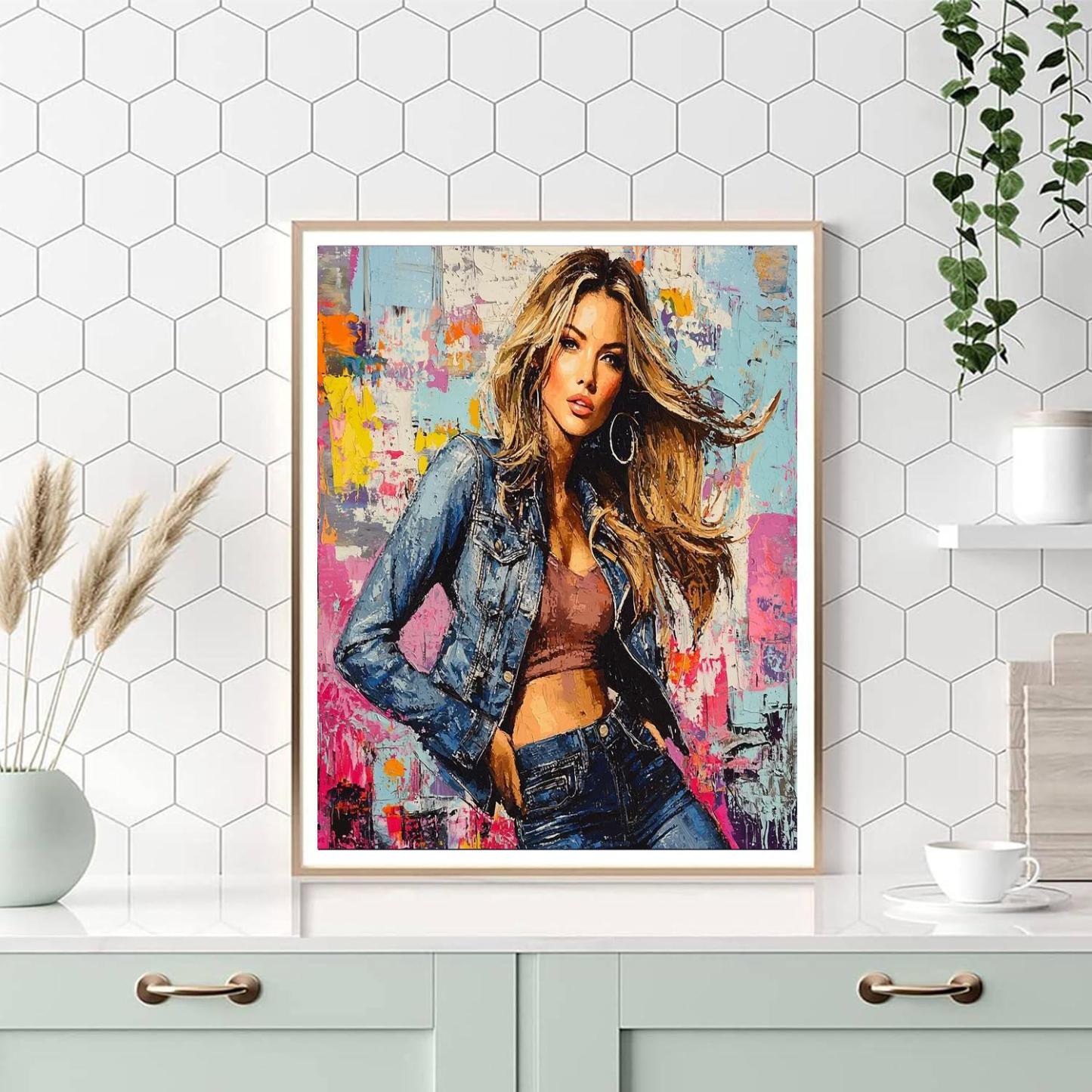 Jessica Biel: The Fearless Spirit Of Erin Paint By Color