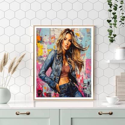 Jessica Biel: The Fearless Spirit Of Erin Paint By Color