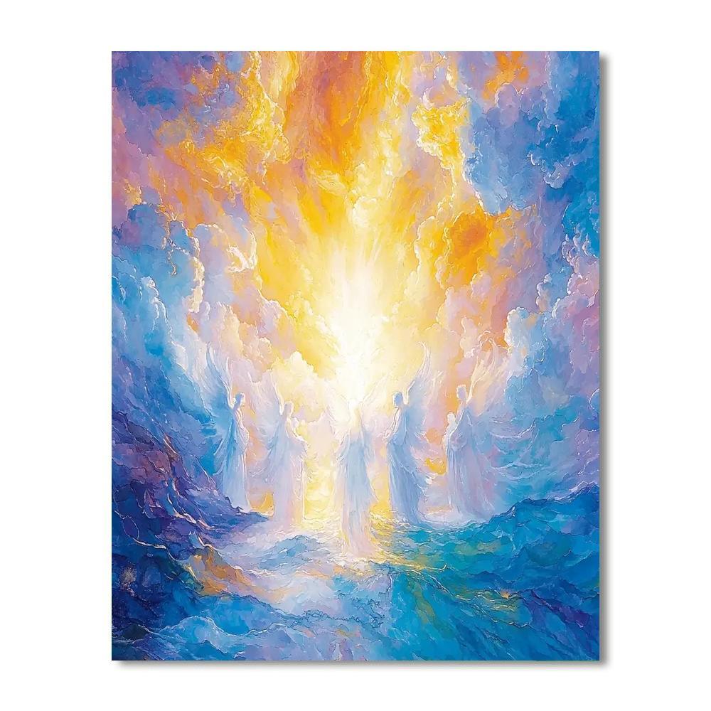 Raphael Inspired Raphael's Serene Radiance  Numbered Painting Kits