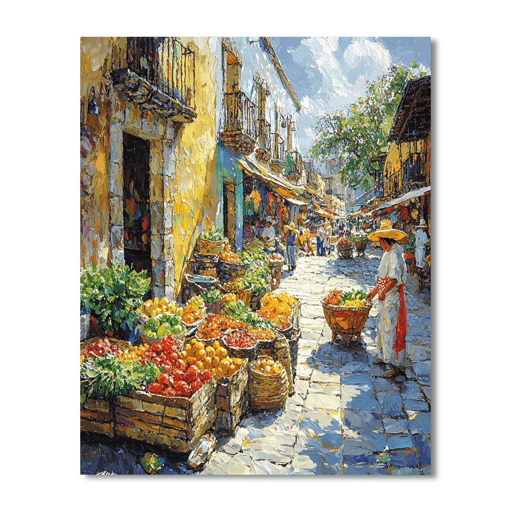 Oaxaca Culinary Tour - Oaxaca Paint By Numbers Kits