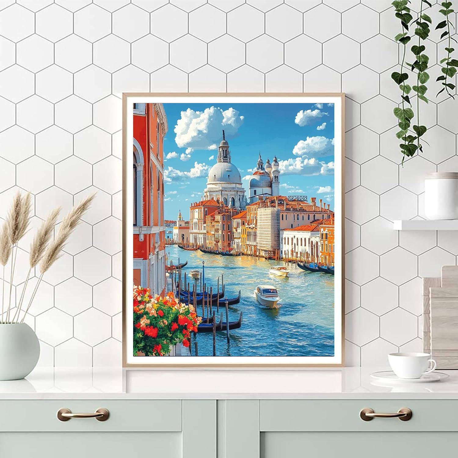 Giovanni Bellini Inspired Dreamy Venetian Escape  Paint By Numbers