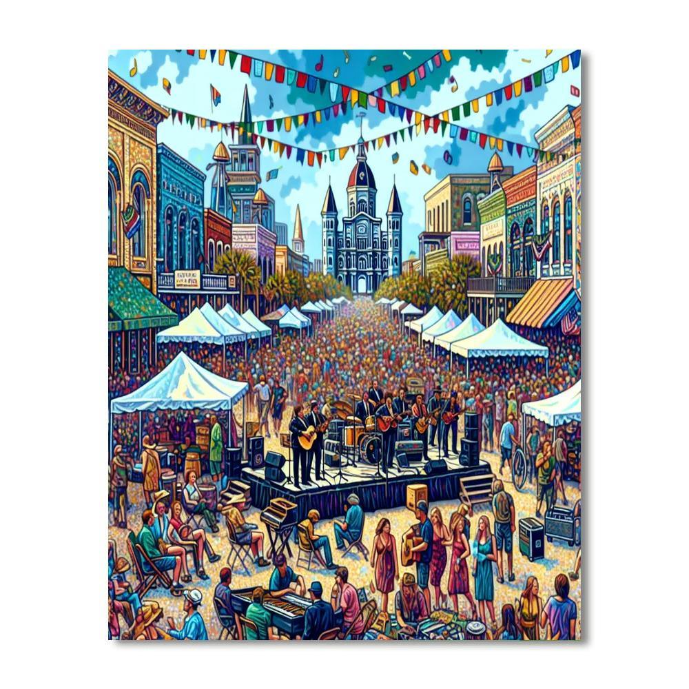 Sxsw (south By Southwest) - Austin, Usa Numbered Painting Kits