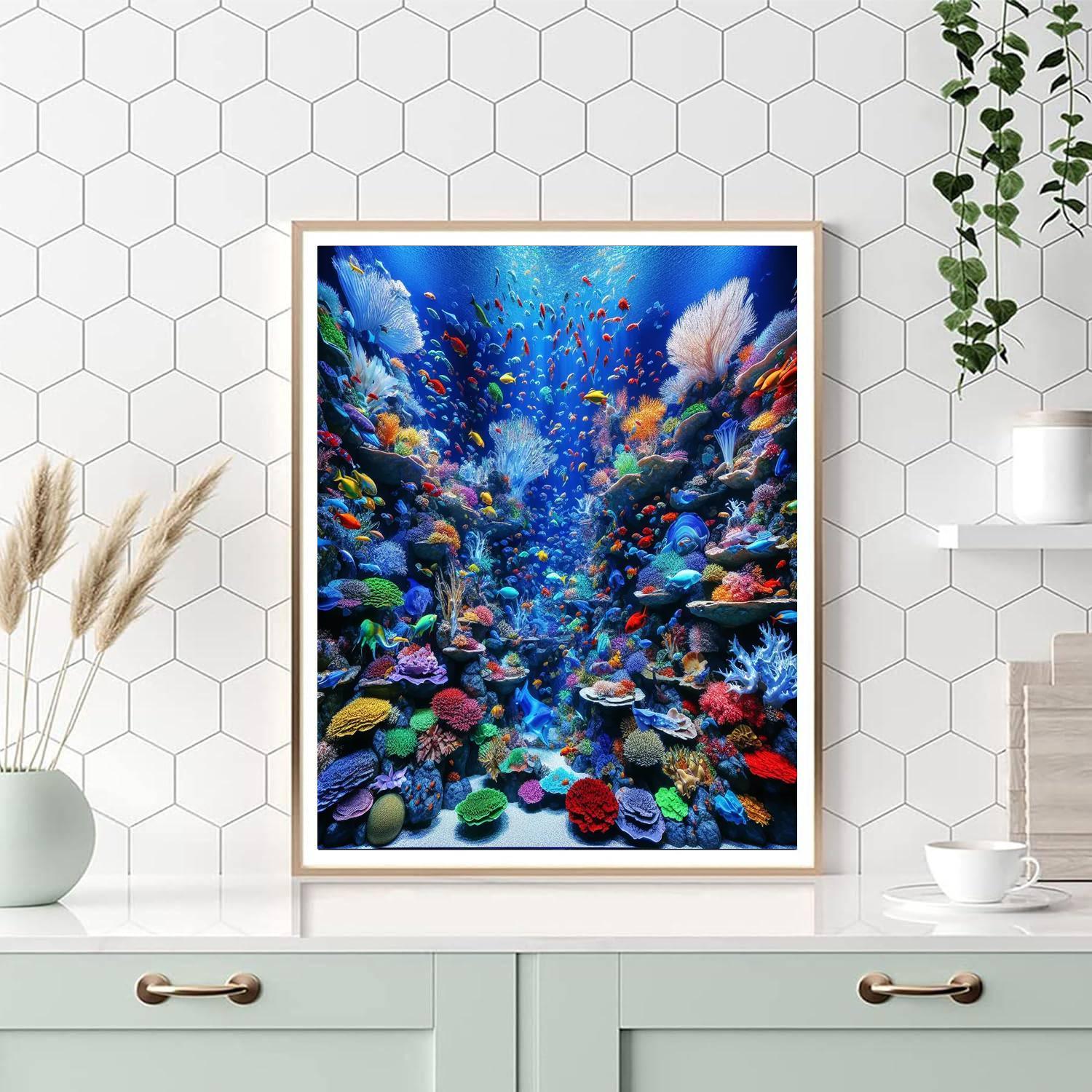 Enchanted Undersea World Paint By Number