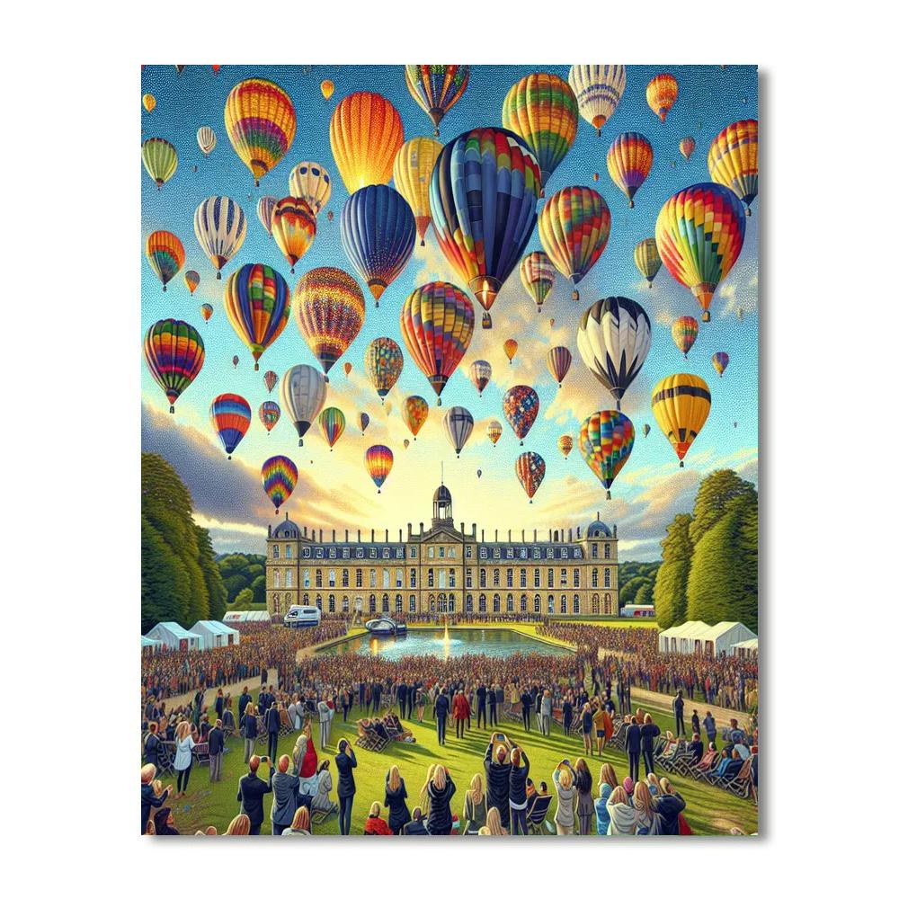 Bristol International Balloon Fiesta - Bristol, England Painting Number Kit