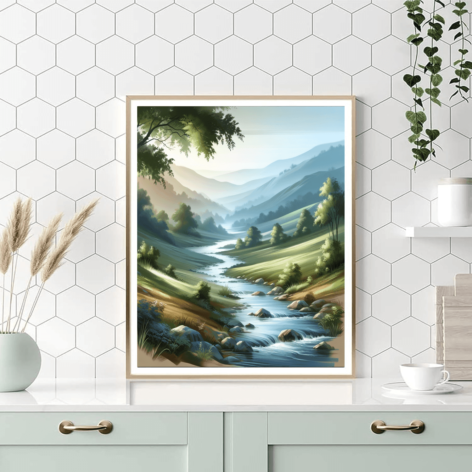 Nature's Tranquil Escape Paint By Number