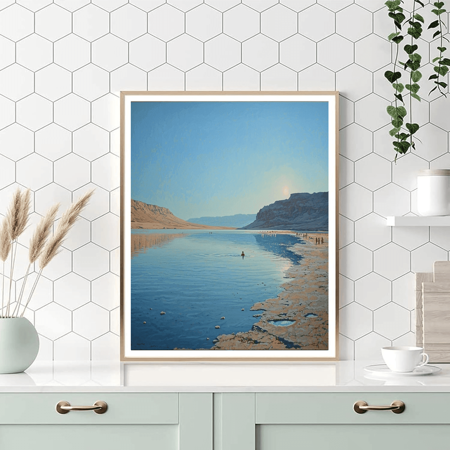 Dead Sea - Israel And Jordan Numbered Painting Kits