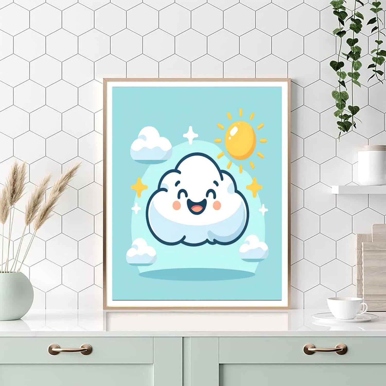 Creative Cloud Painting By Numbers Kit