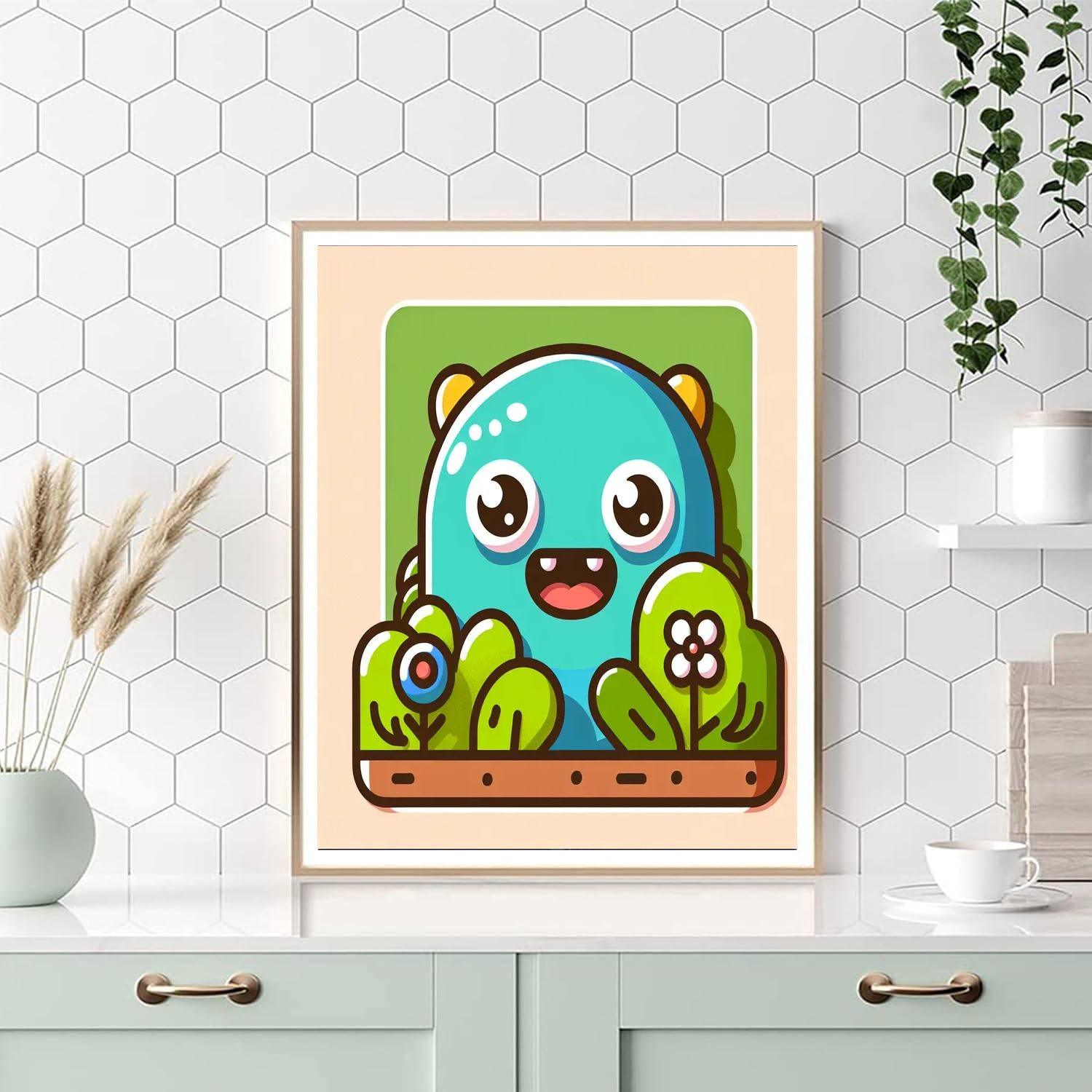 Mysterious Monster Paint By Number