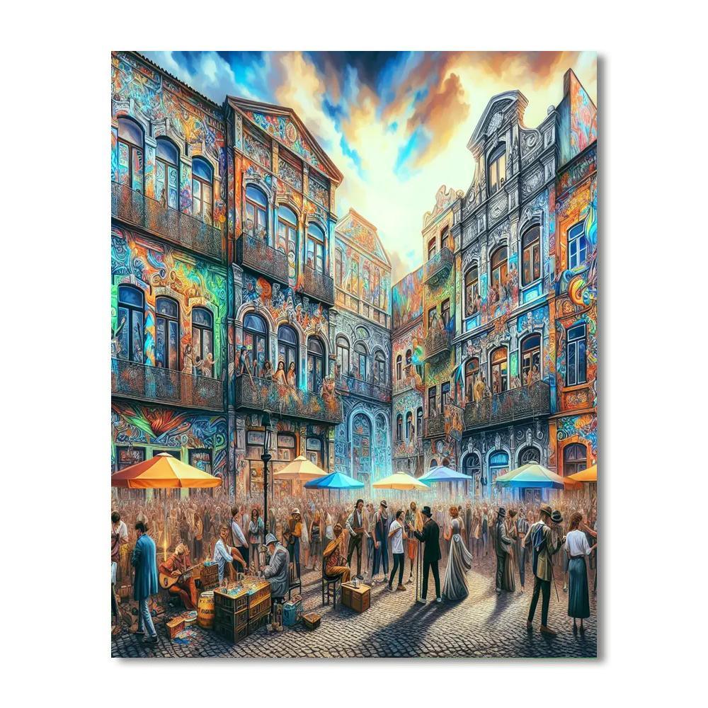 Lisbon Street Art & Urban Culture Festival - Portugal Paint By Number