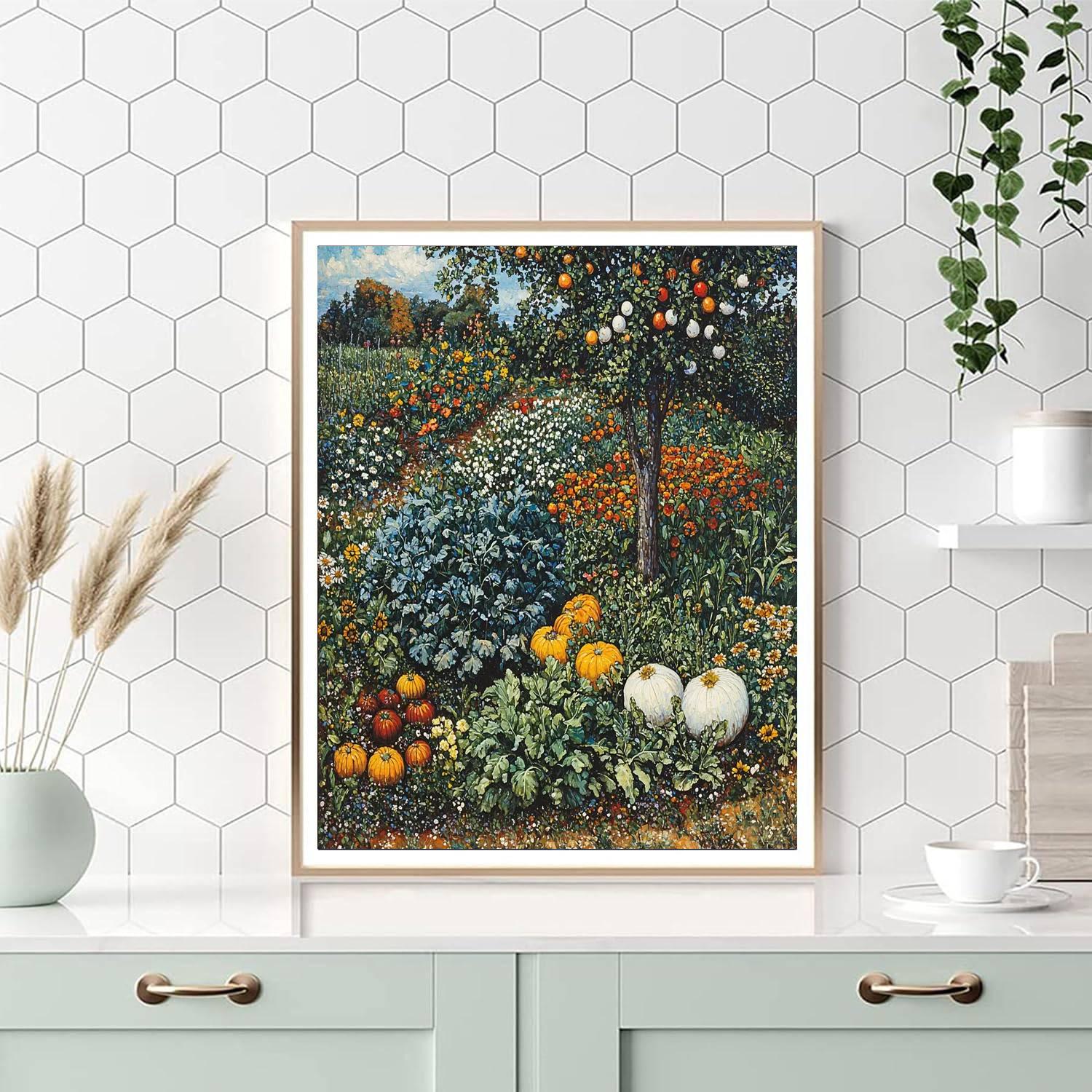 Sandro Botticelli Inspired Garden Of Abundance  Paint By Numbers Kits