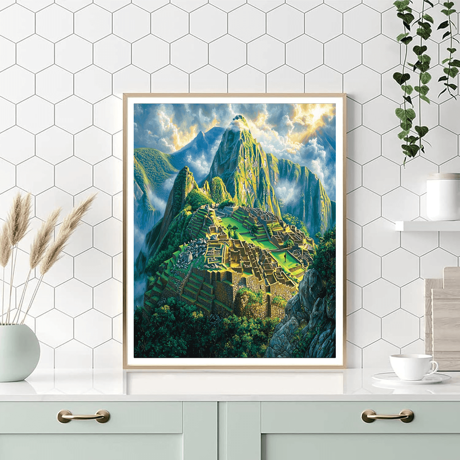 Machu Picchu - Cusco Region, Peru Numbered Painting Kits