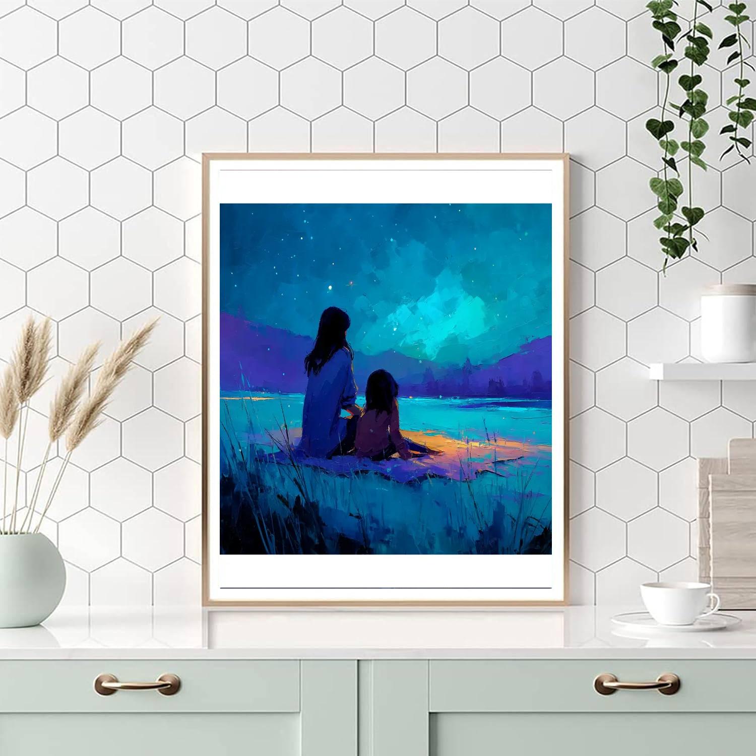 A Night Under The Stars Paint By Color