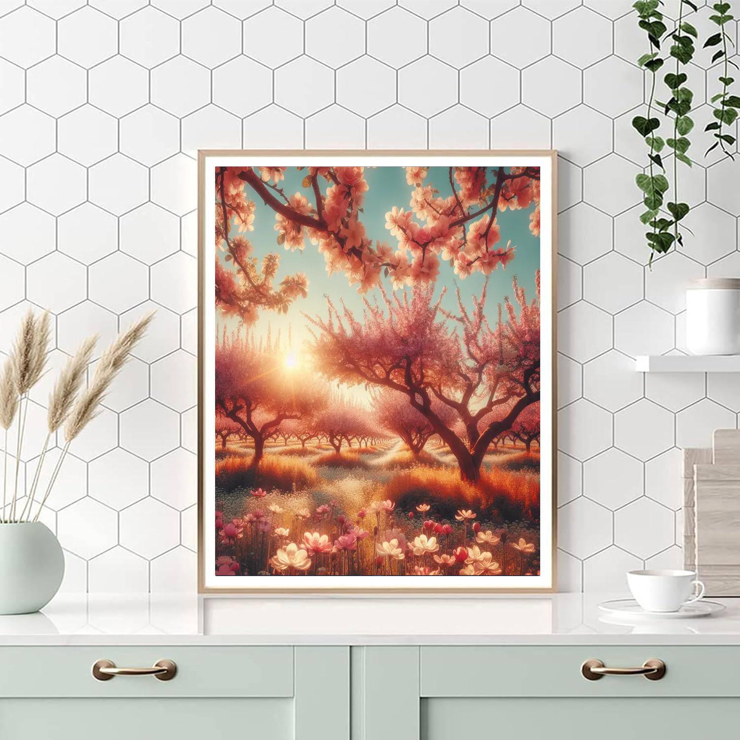 Orchard Blossom Reverie Paint By Numbers Kits