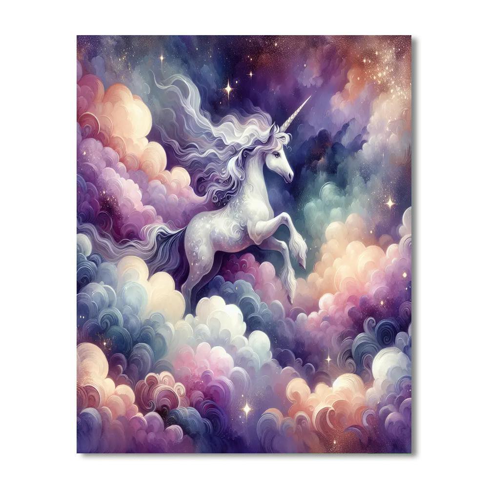 Celestial Unicorn Dream Paint By Number
