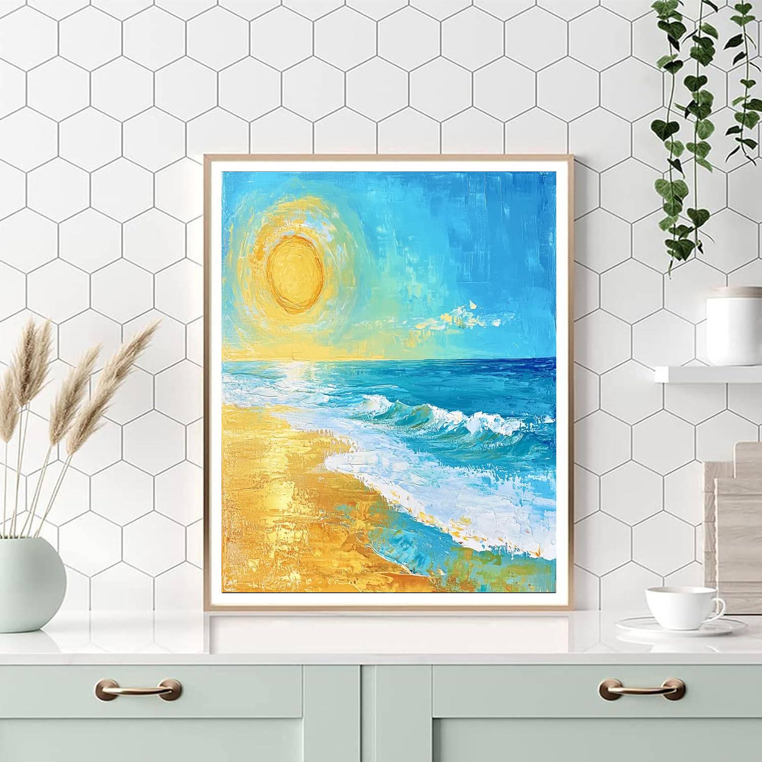 J.M.W. Turner Inspired Timeless Shores  Paint By Numbers Kits