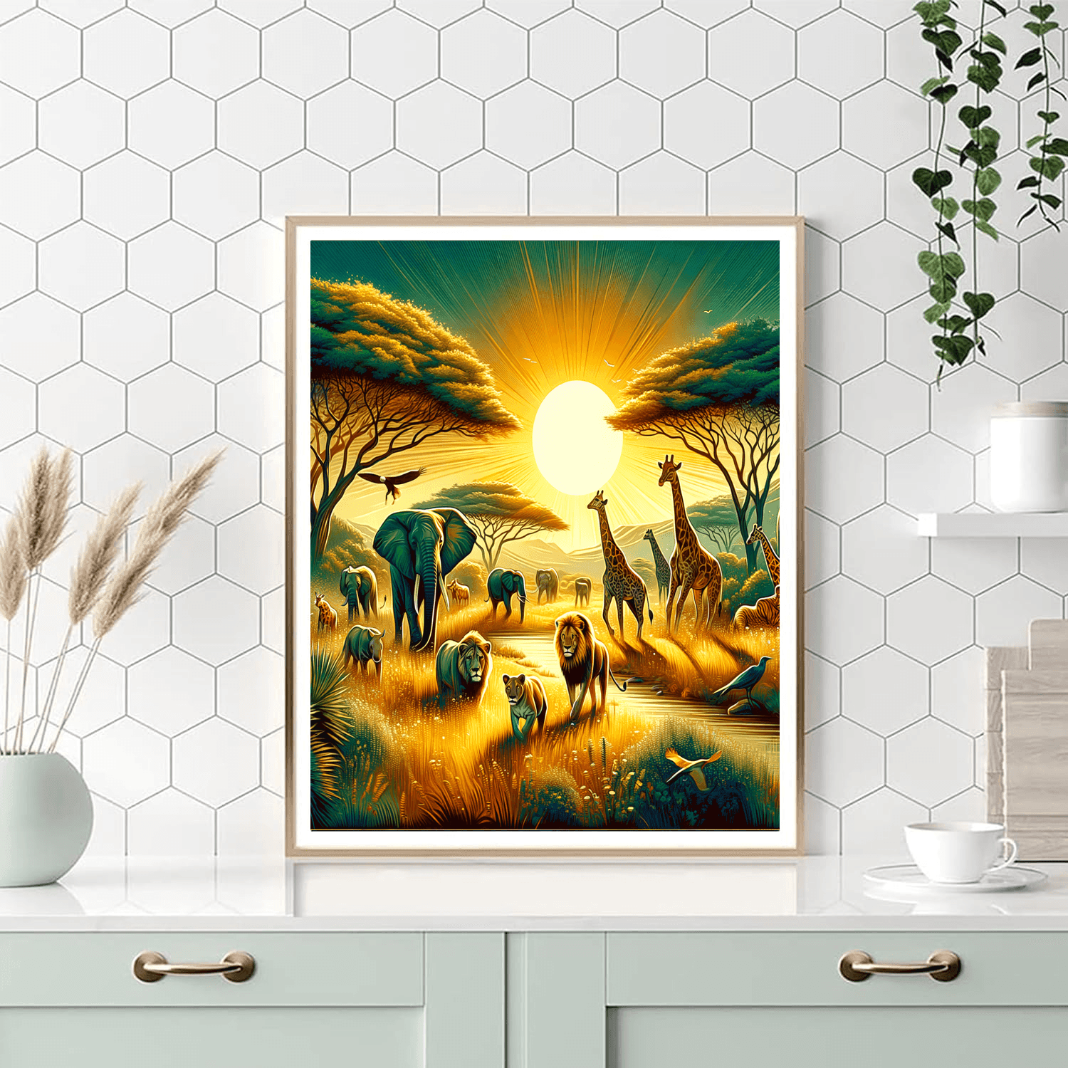 Adventurous Wild Safari DIY Paint By Numbers