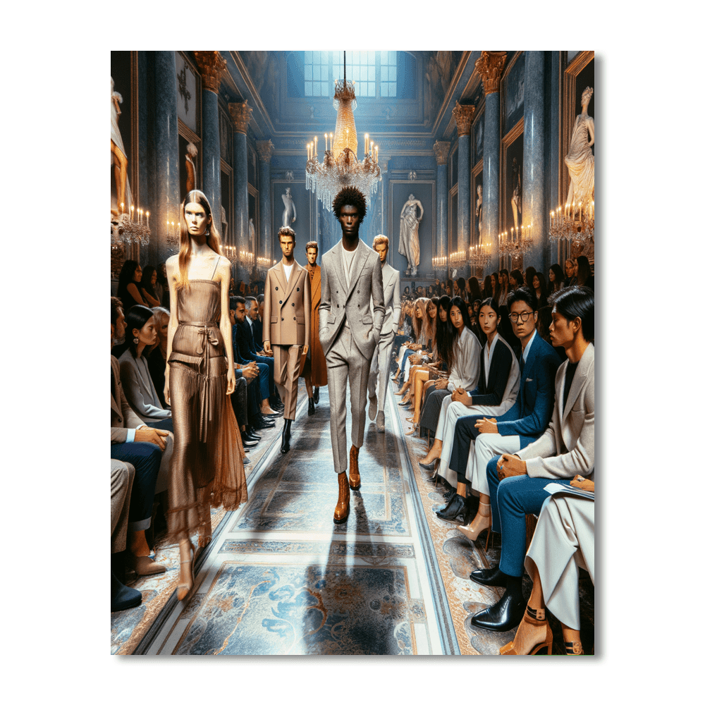 Milan Fashion Week - Italy Paint By Number