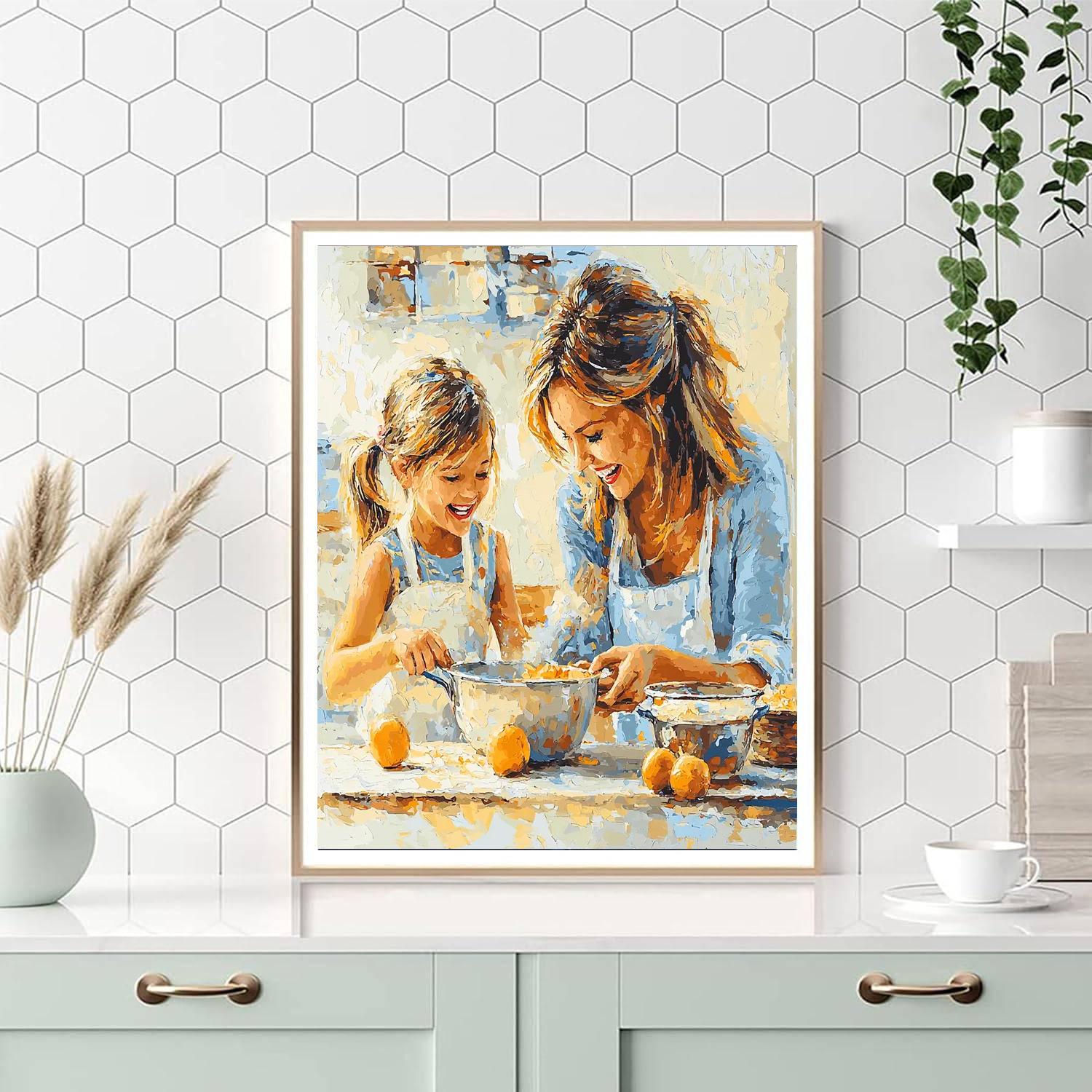 Love In The Kitchen Numbered Painting Kits