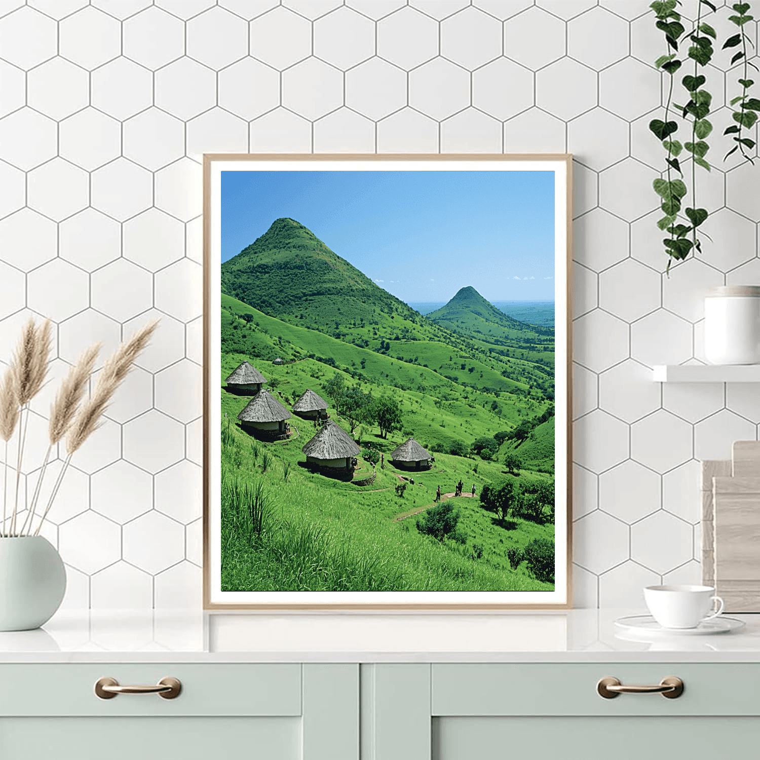 Valley Of A Thousand Hills Numbered Painting Kits