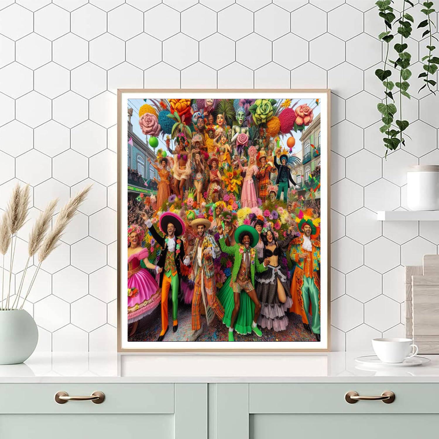 T Carnaval - Portugal Painting Number Kit